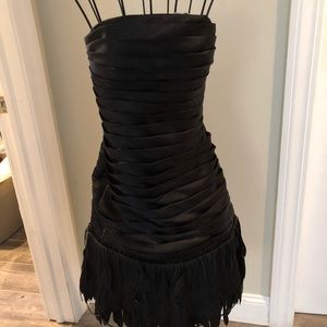 Black evening dress